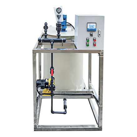 聯(lián)測全自動加藥裝置pH中和調(diào)節(jié)pe加藥桶攪拌機(jī)pac/pam水處理設(shè)備